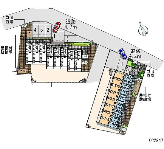 ★手数料０円★横浜市鶴見区矢向 月極駐車場